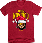 Tatis Navidad Heather Red T-shirt In The Clutch